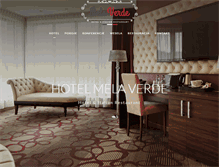 Tablet Screenshot of hotelmelaverde.pl